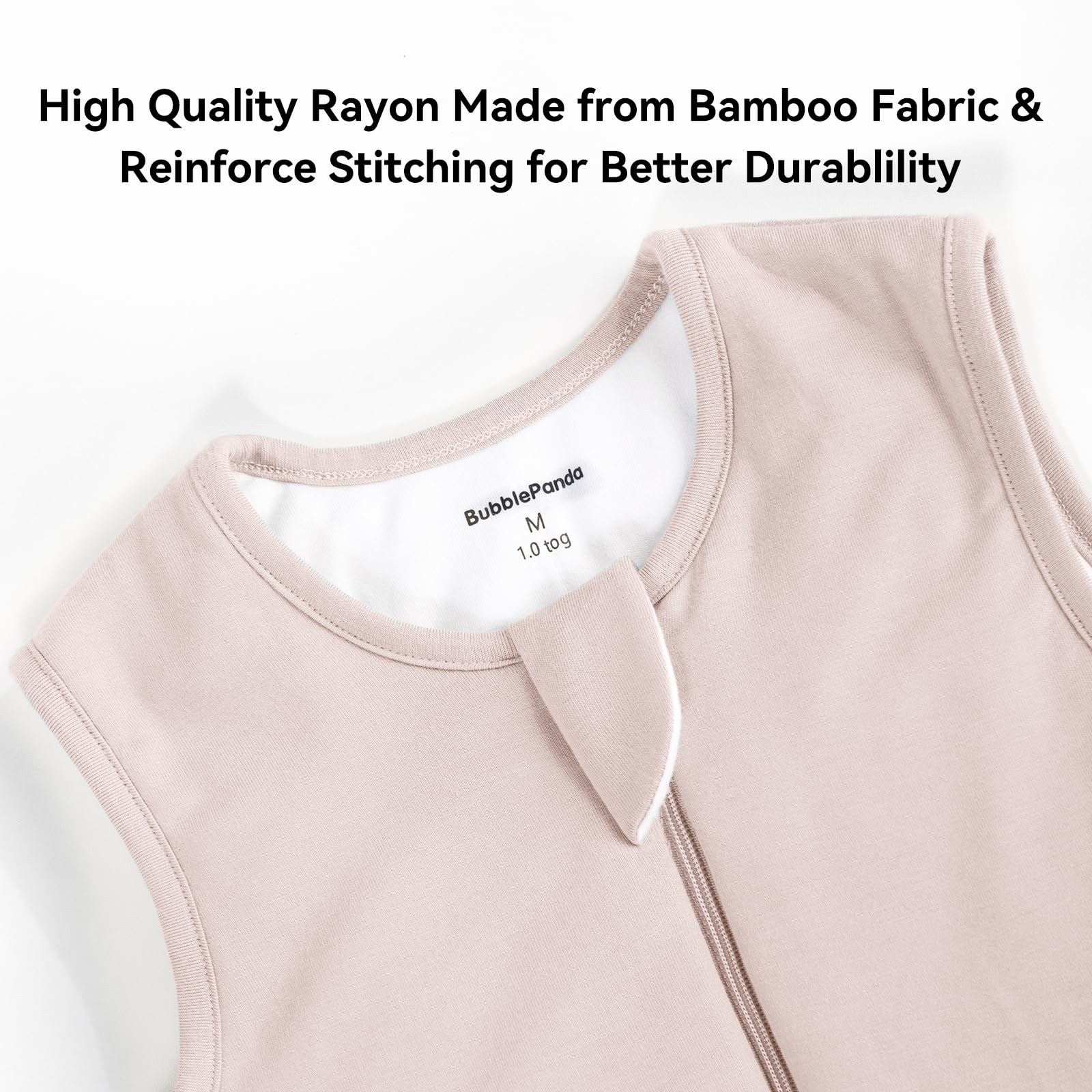 BubblePanda open-feet design supports natural leg movement.
