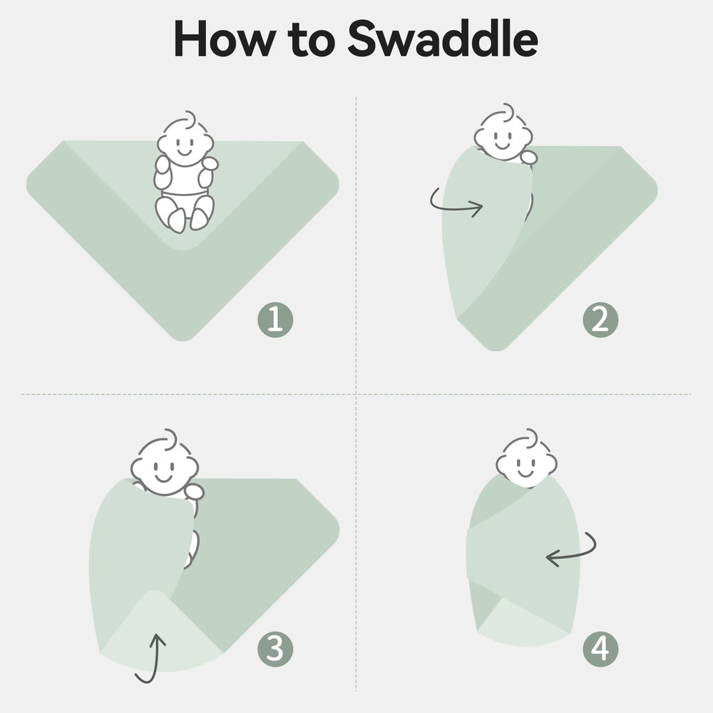BubblePanda swaddle is machine washable for easy care.