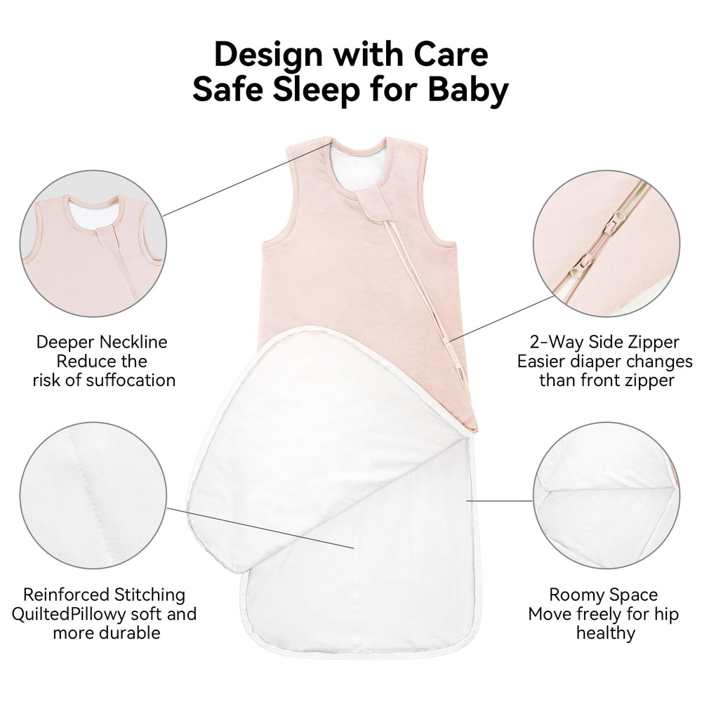 BubblePanda safety design with deep neckline and face protector.