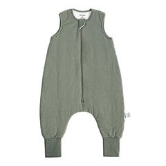 BubblePanda sleep sack footed 3T-4T keeps little legs warm while crawling.