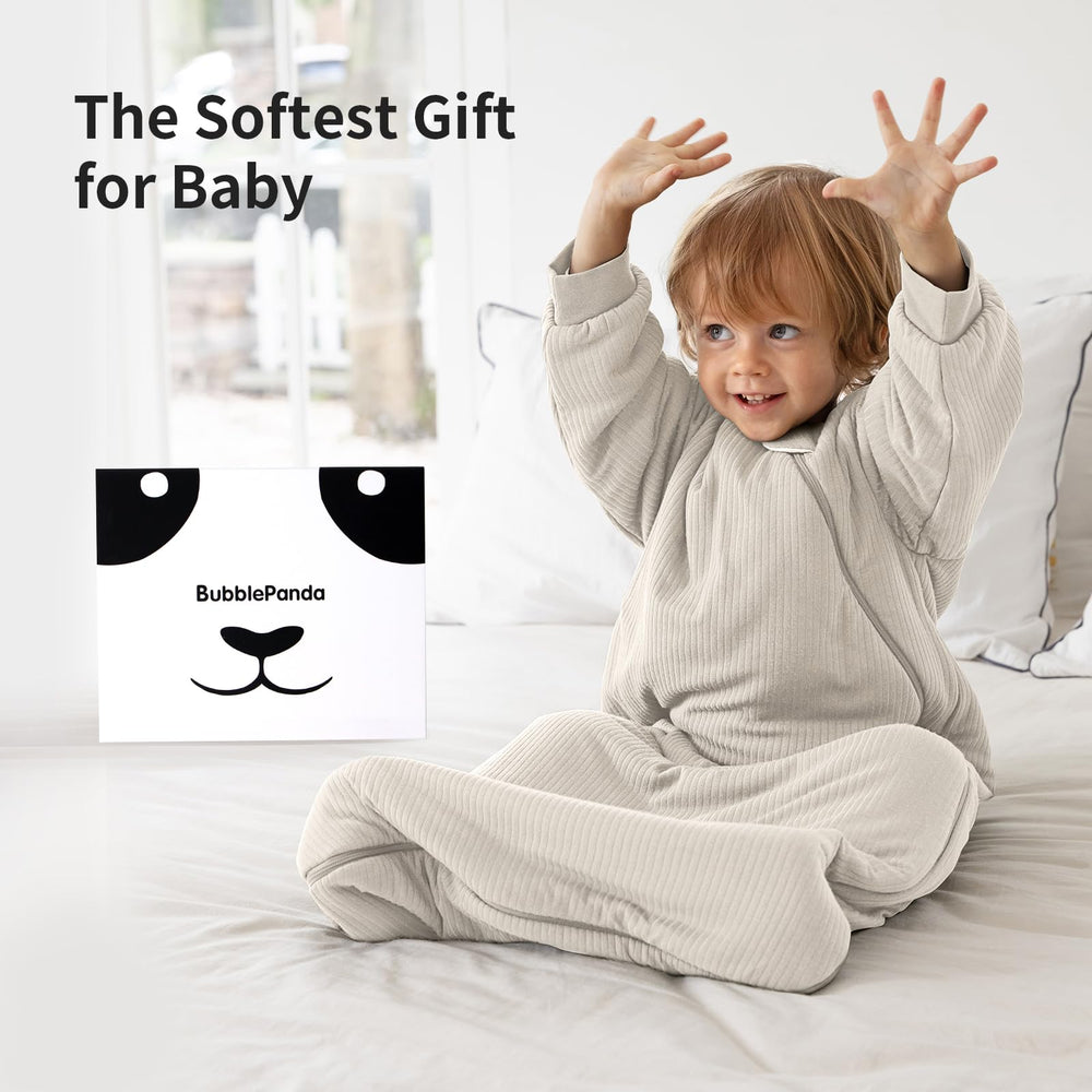 BubblePanda sleep sack is machine washable for easy cleaning.
