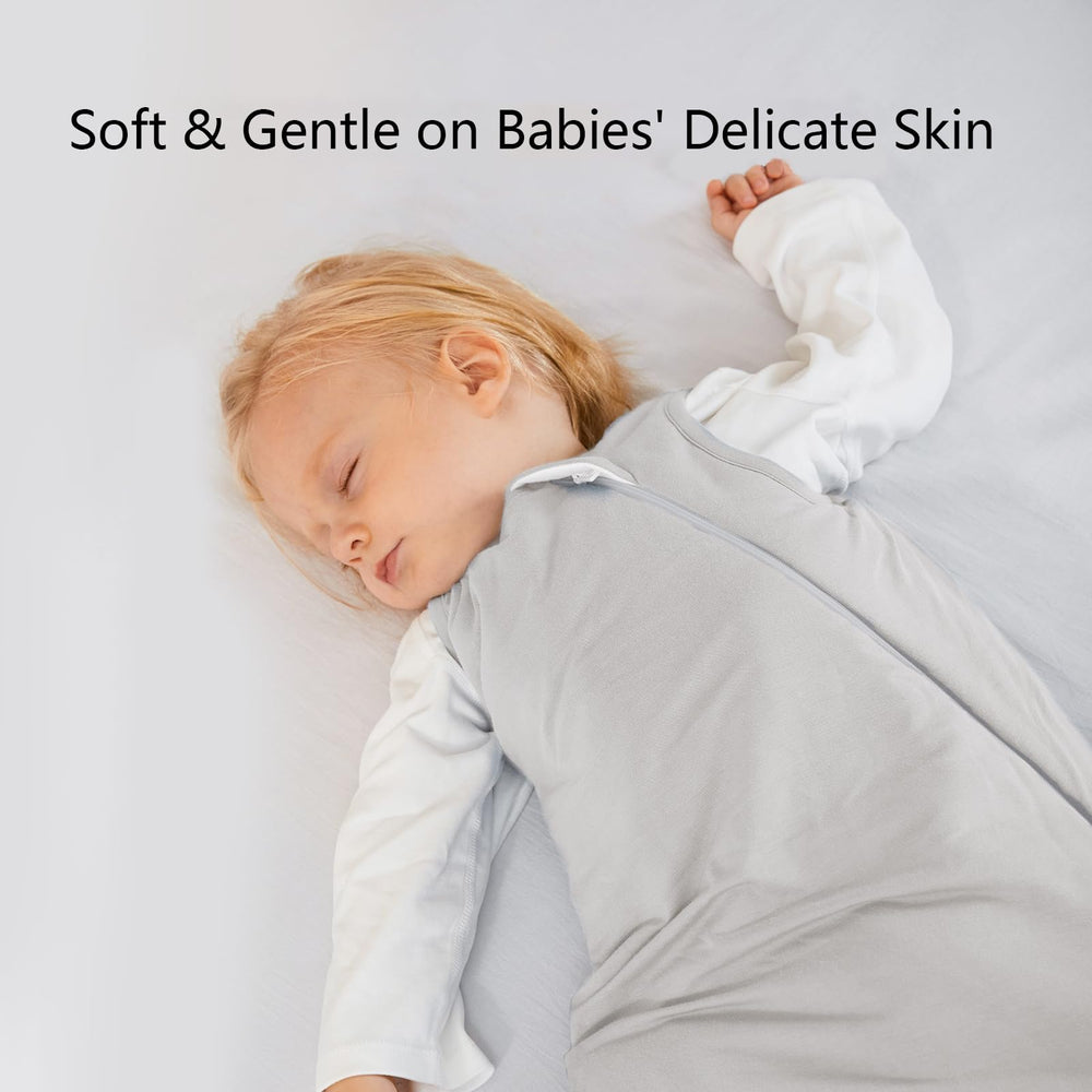 BubblePanda sleep sack roomy leg space supports hip comfort.