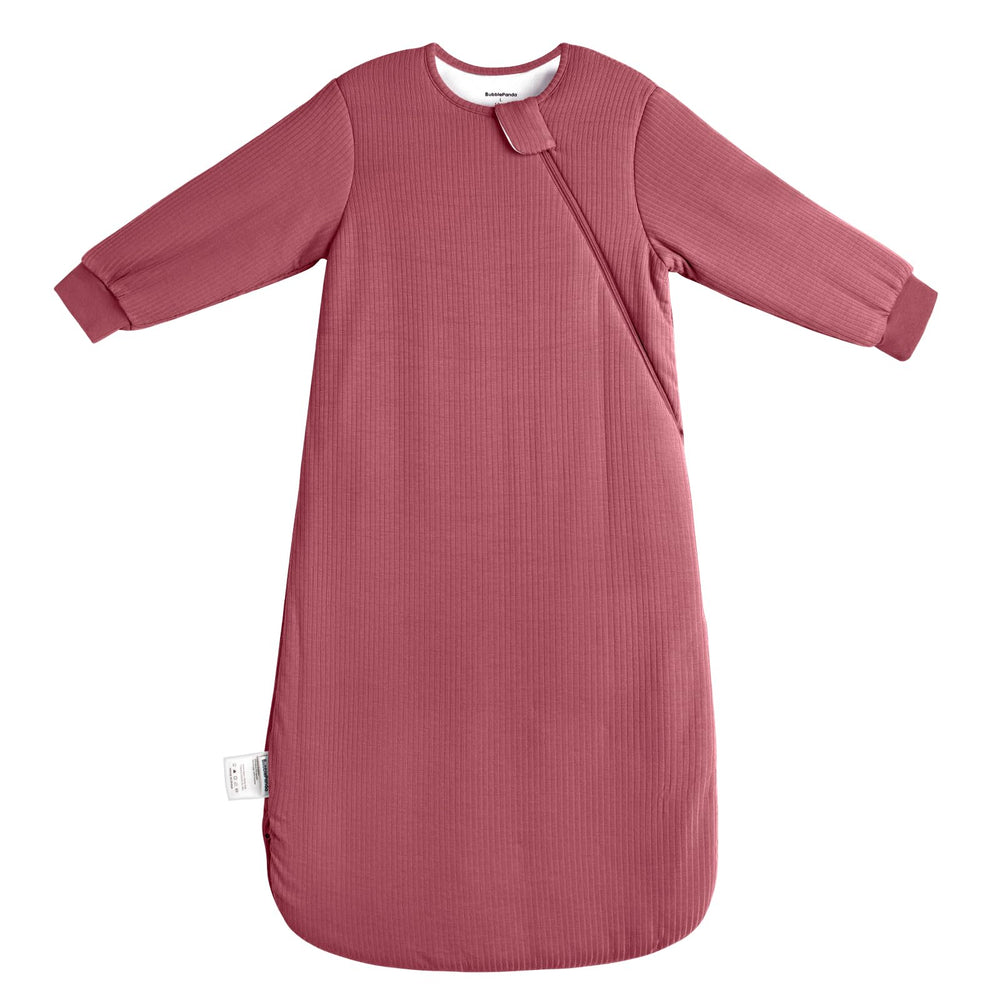 BubblePanda Sleep Sack soft fabric highlights ultra-soft bamboo rayon for gentle skin comfort.