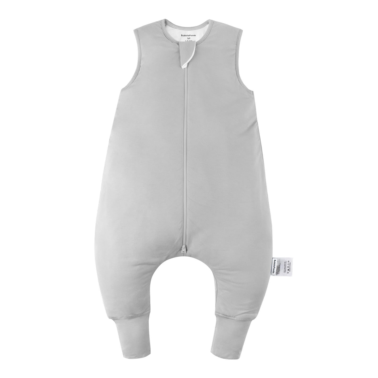 BubblePanda sleep sack with feet enables natural toddler movement while staying warm.