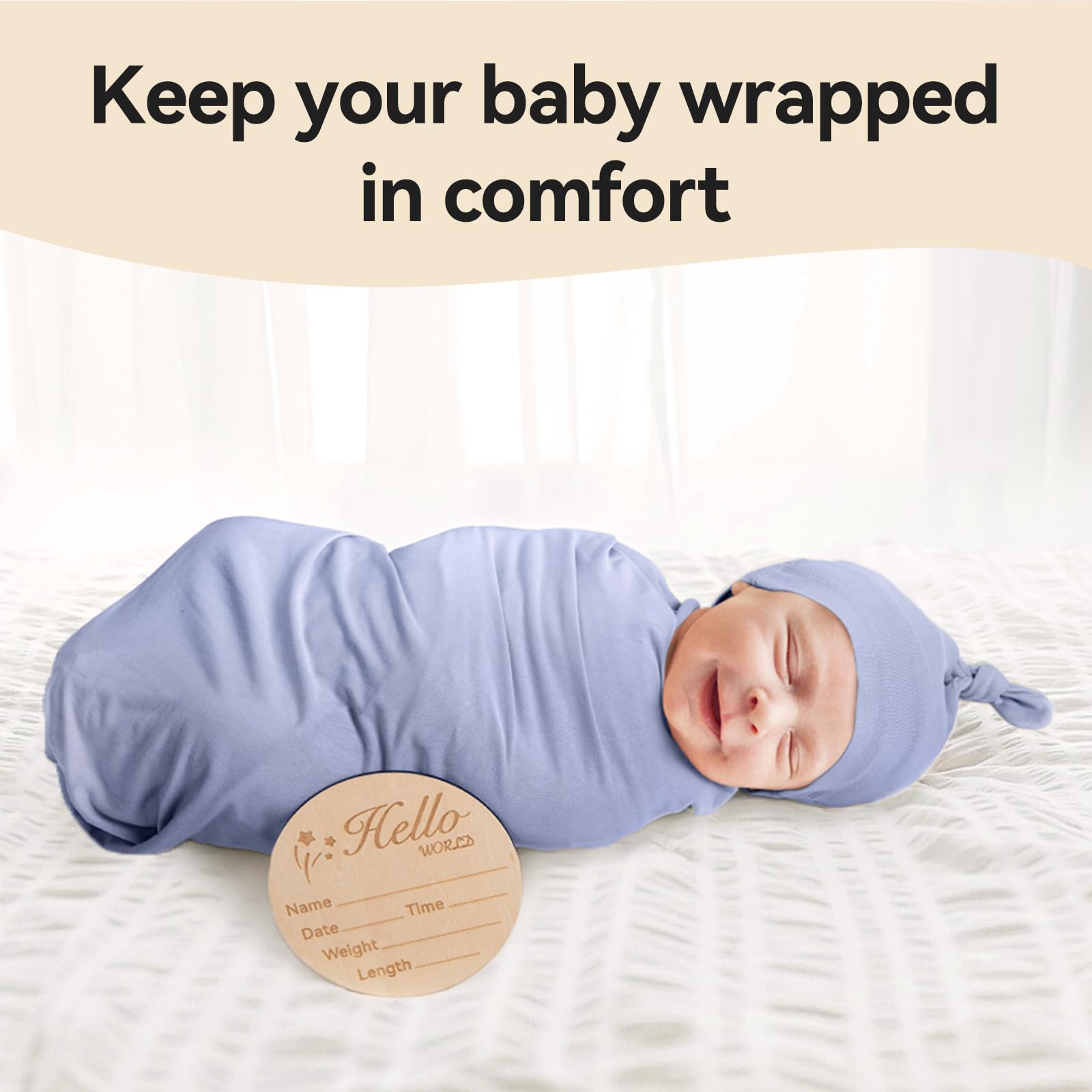 BubblePanda swaddle used as a car-seat cover for on-the-go privacy.