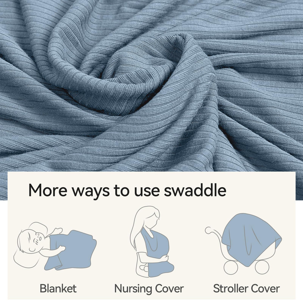 BubblePanda blanket in Dusty Rose adds soft decor and comfort.