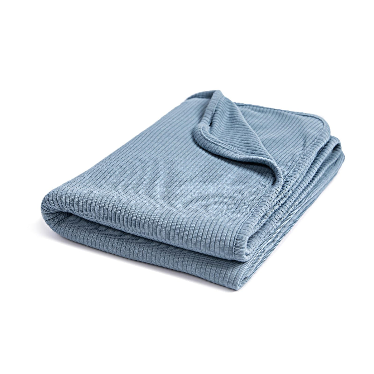 BubblePanda ultra-soft bamboo blanket in Olive Drab for cozy swaddle warmth.