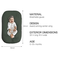 Close-up of 3D filling providing gentle spine support for babies
