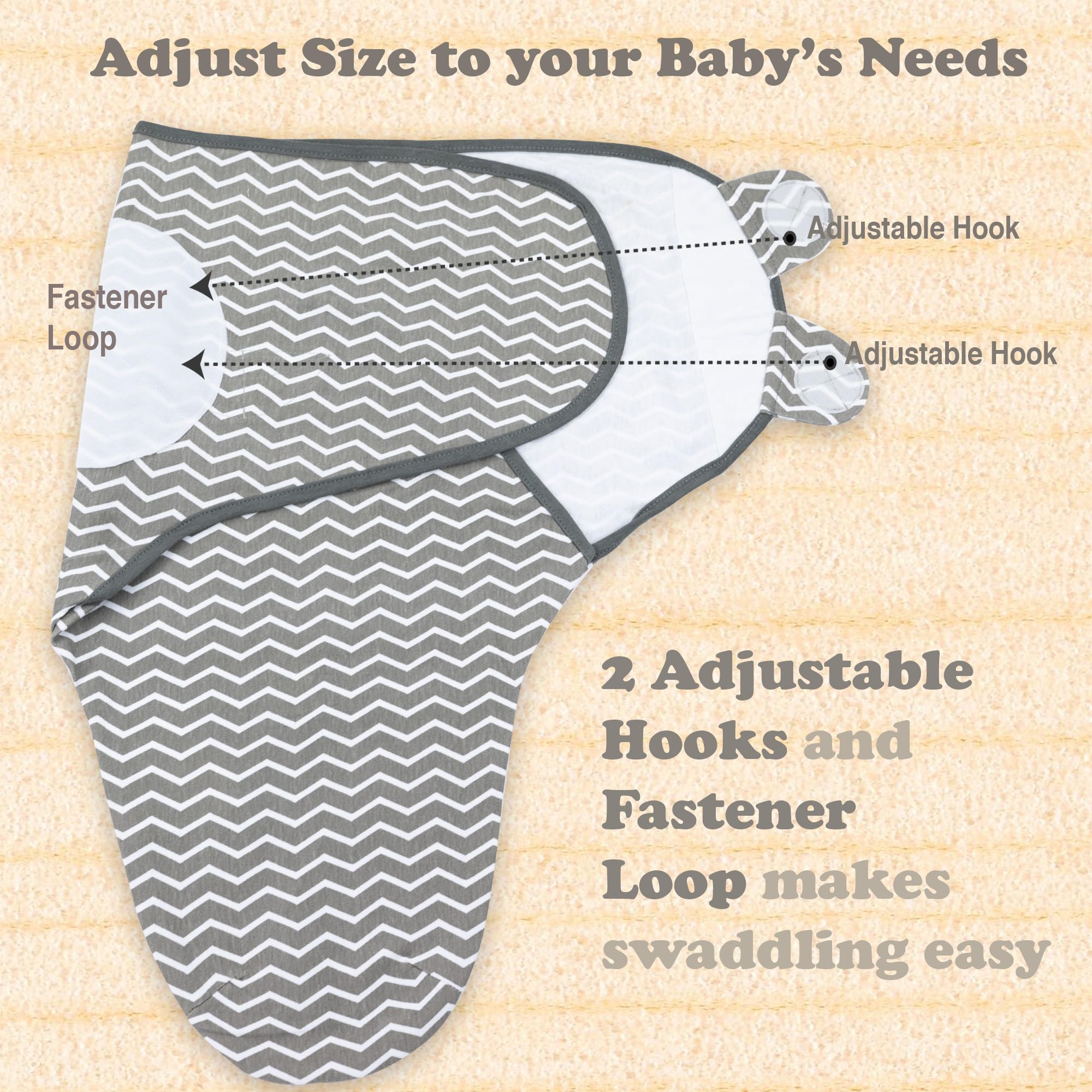 Bublo Baby preemie swaddle adjustable fasteners Galaxy offer snug, customizable fit.