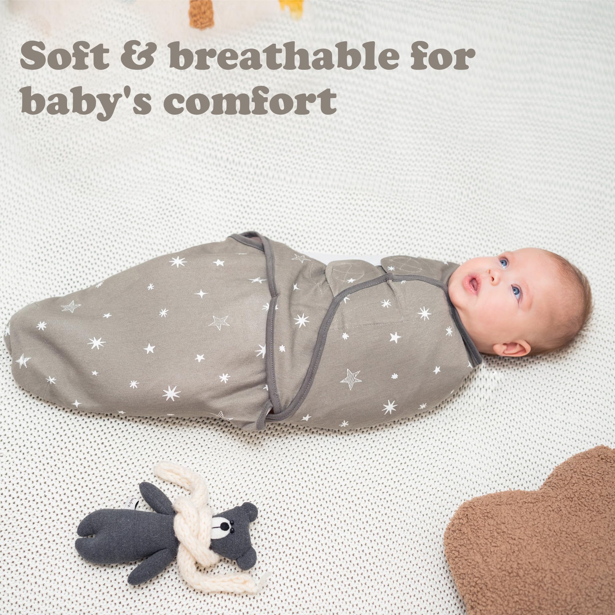 Bublo Baby Galaxy swaddle 3-pack 07 makes gifting easy.