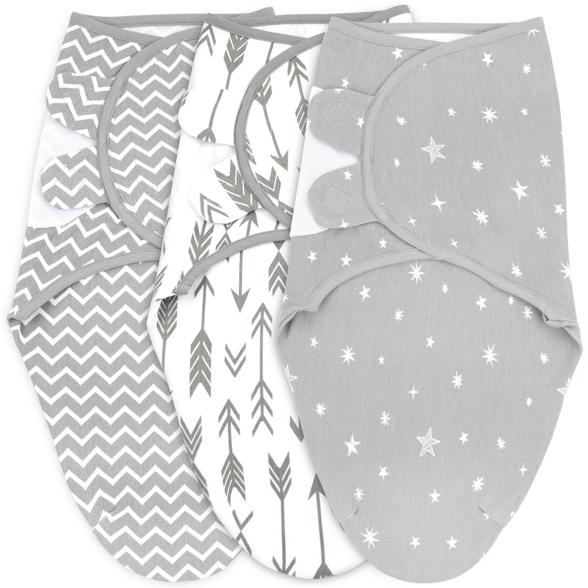 Bublo Baby Galaxy swaddle 01 promotes calm, snug sleep.