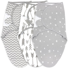 Bublo Baby Galaxy swaddle 01 promotes calm, snug sleep.