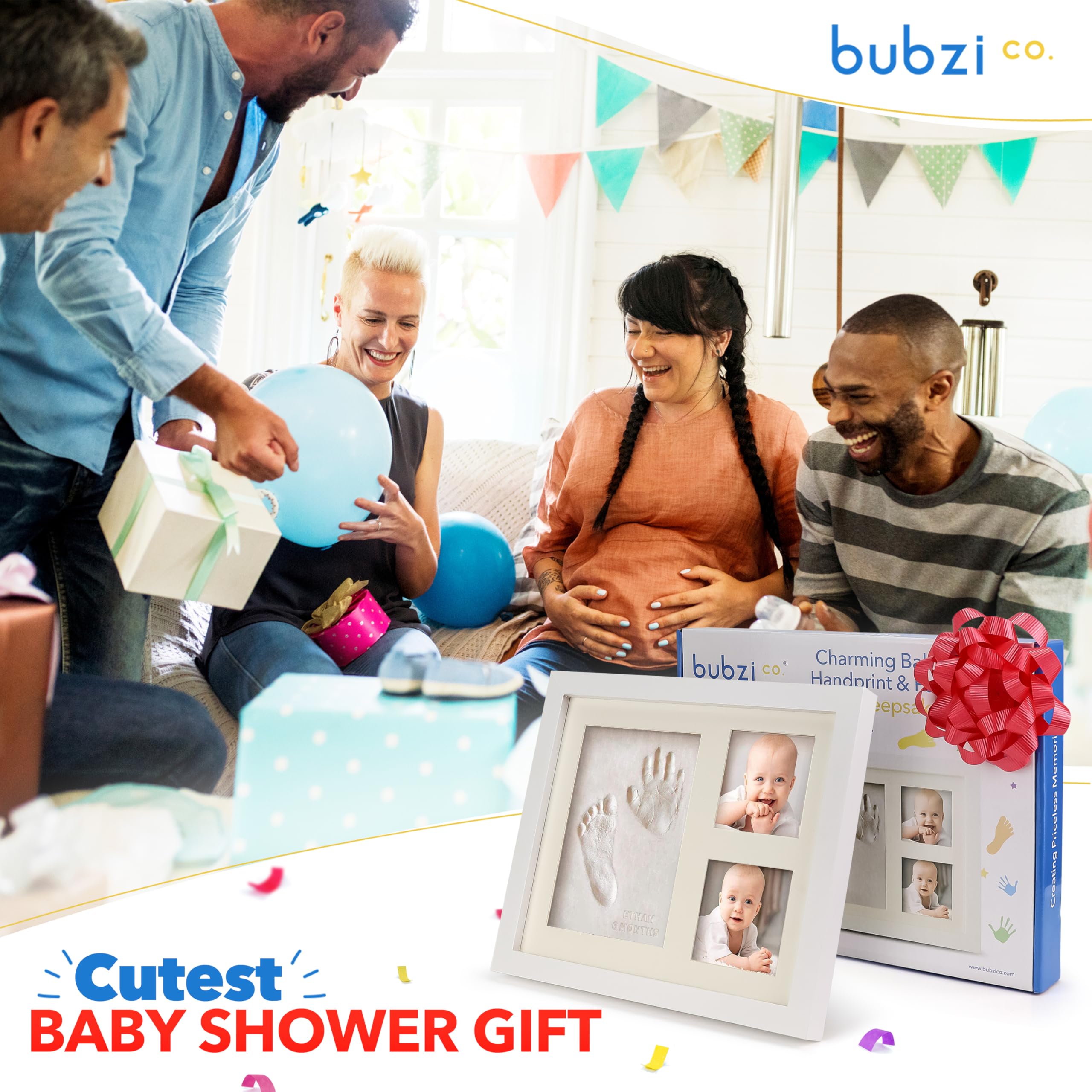 Bubzi Co nursery decor frame perfect for new parents gift