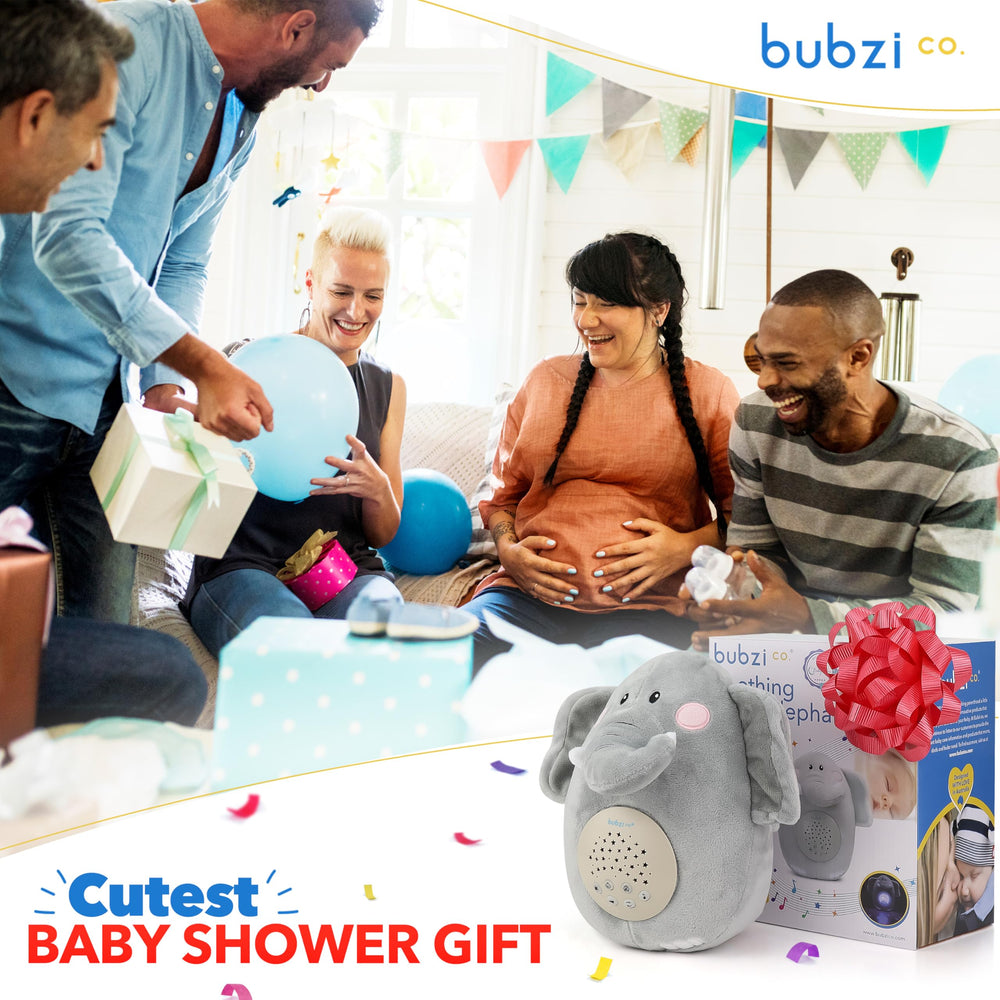 Bubzi Co constellation light fills the room with soothing patterns during naps.