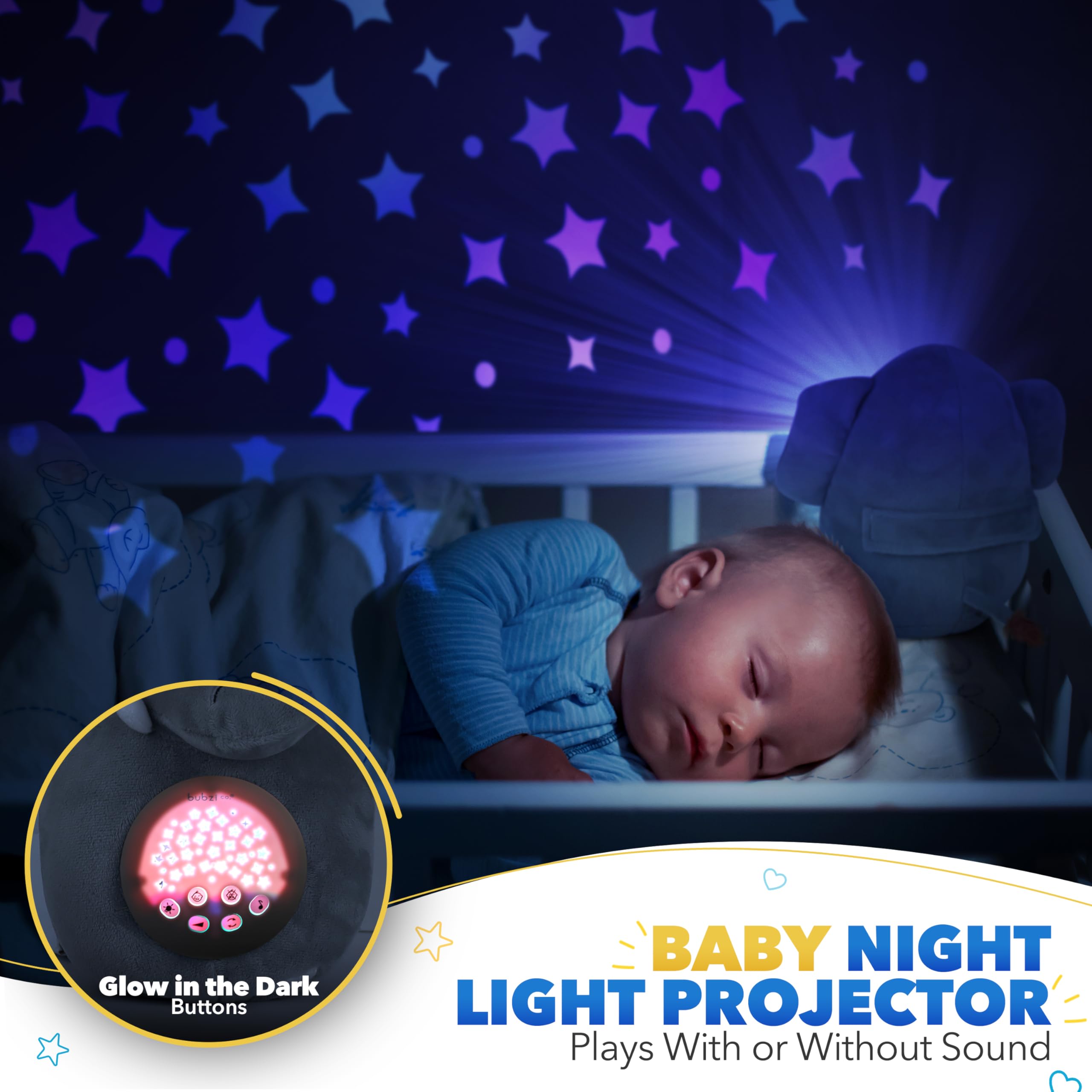 Bubzi Co gift-ready packaging for a thoughtful newborn sleep aid.