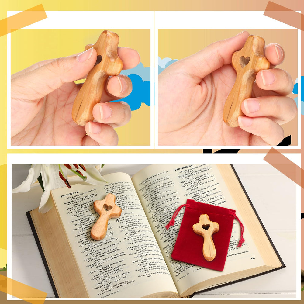 Bucherry gift-ready cross set shown in decorative packaging