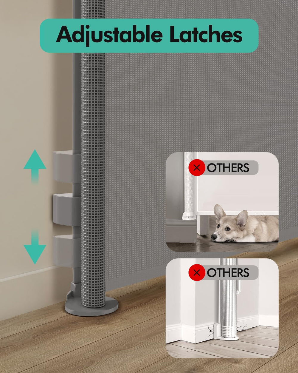 BuddyZone retractable gate indoor-outdoor use illustrates versatile placement