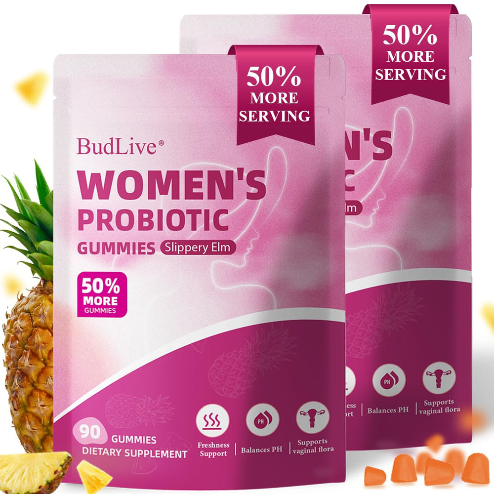 BudLive Gummies bottle with pineapple flavor, ready for daily balance
