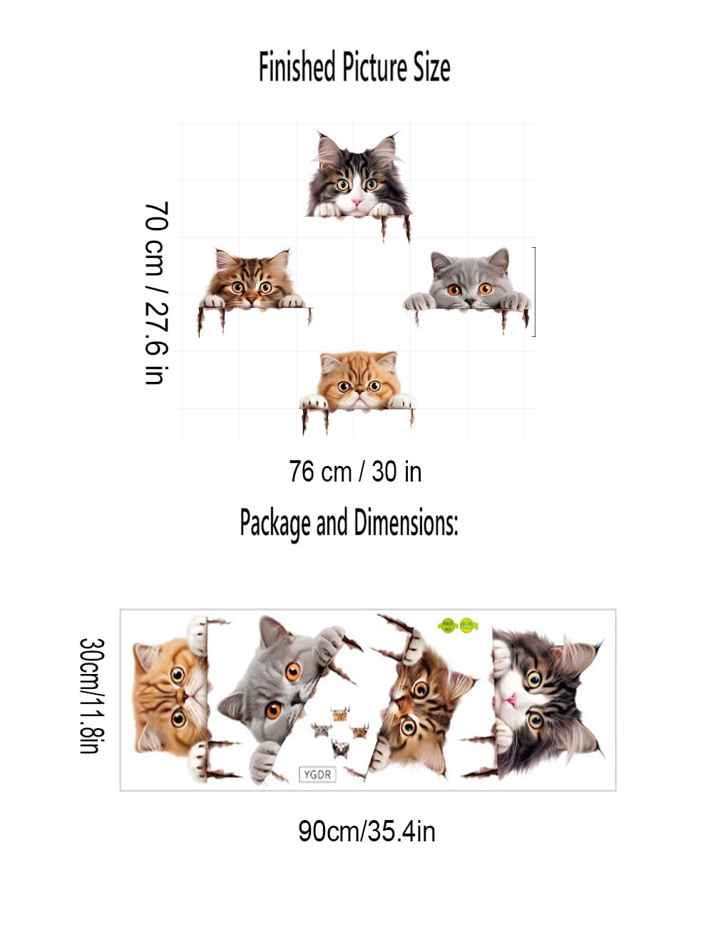 Buer Homie eco-friendly wall stickers are safe for homes.