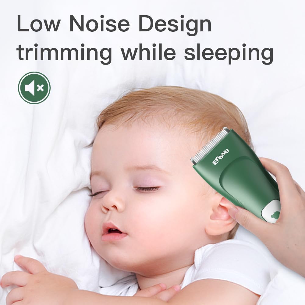 Bufccy silent-cutting-kit with ceramic blades for calm, quiet grooming.