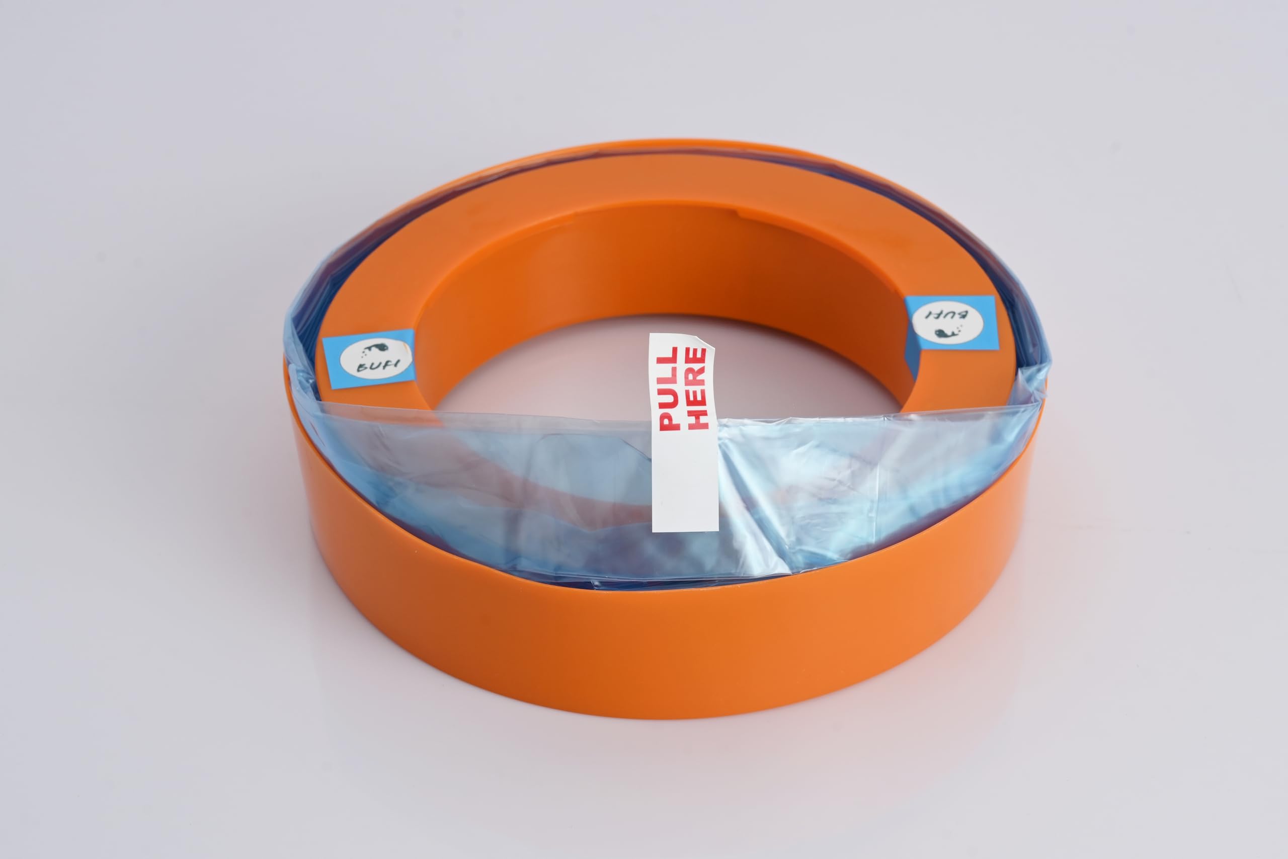 Bufi refill compatible with most Diaper Genie pails.