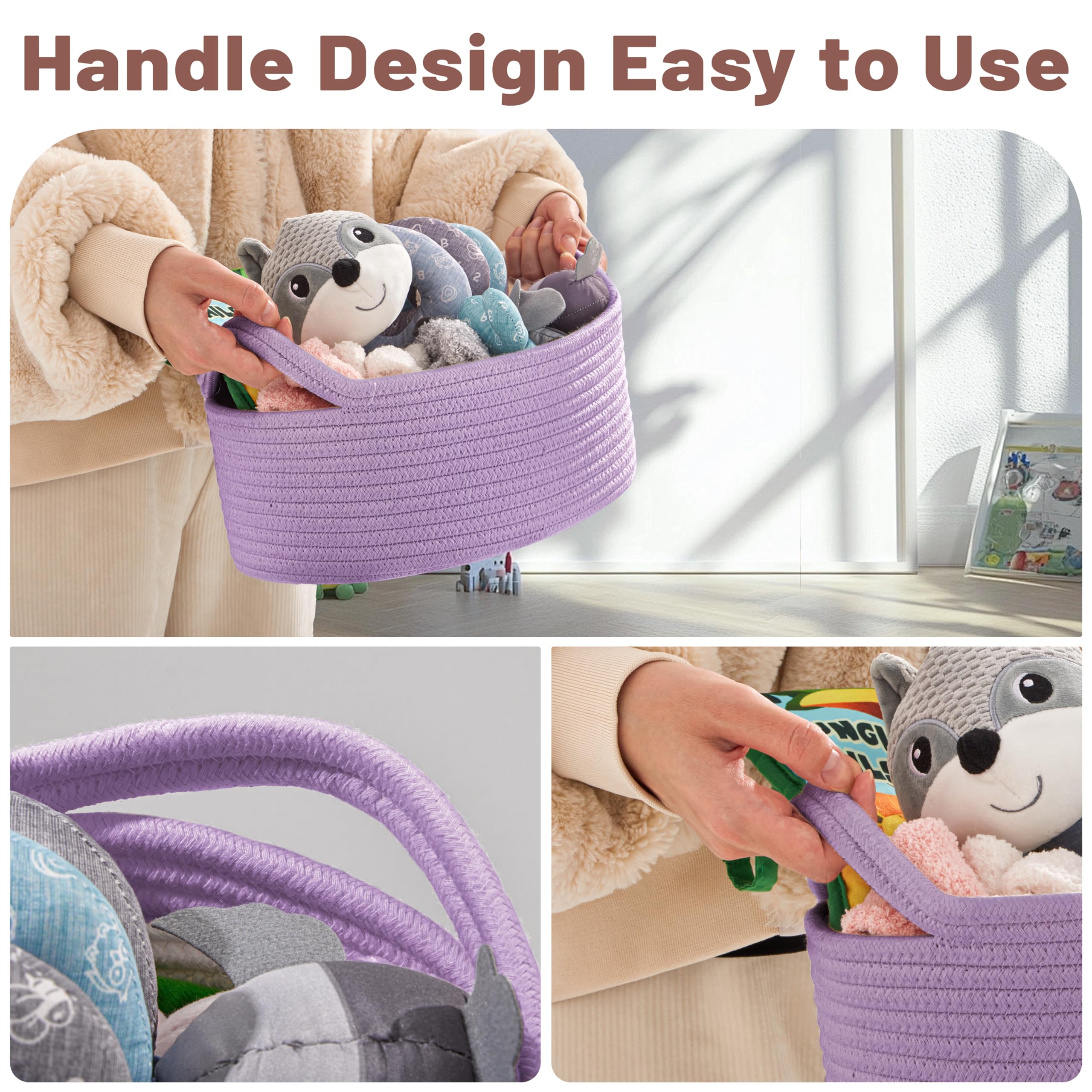 Bufims basket folds flat for compact storage after use