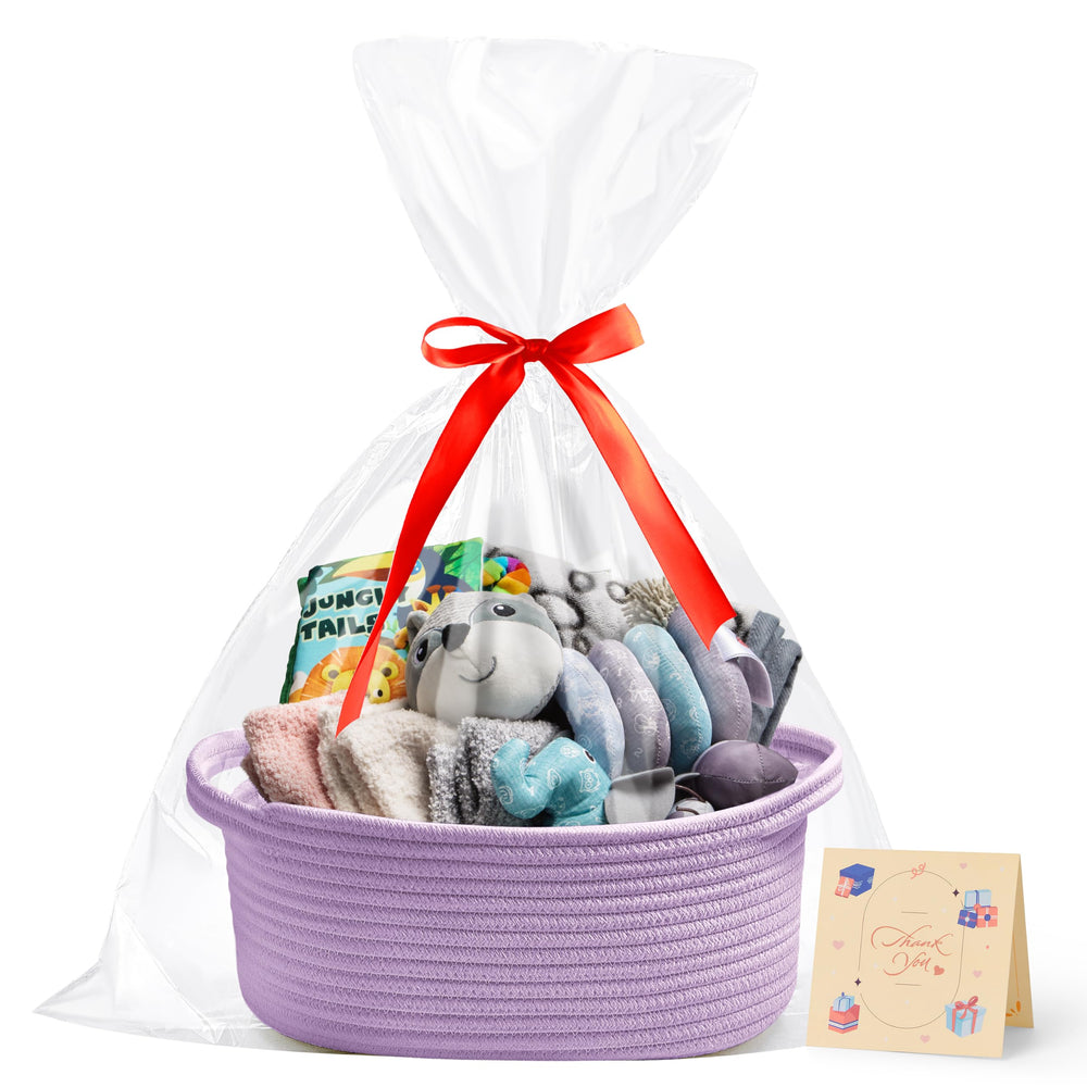 Bufims basket doubles as a practical organizer for cosmetics and toys
