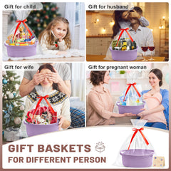Bufims basket with ribbon highlights ready-to-gift packaging for celebrations