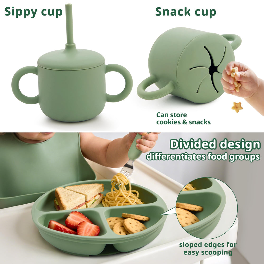 Bufims snack container keeps treats organized between meals
