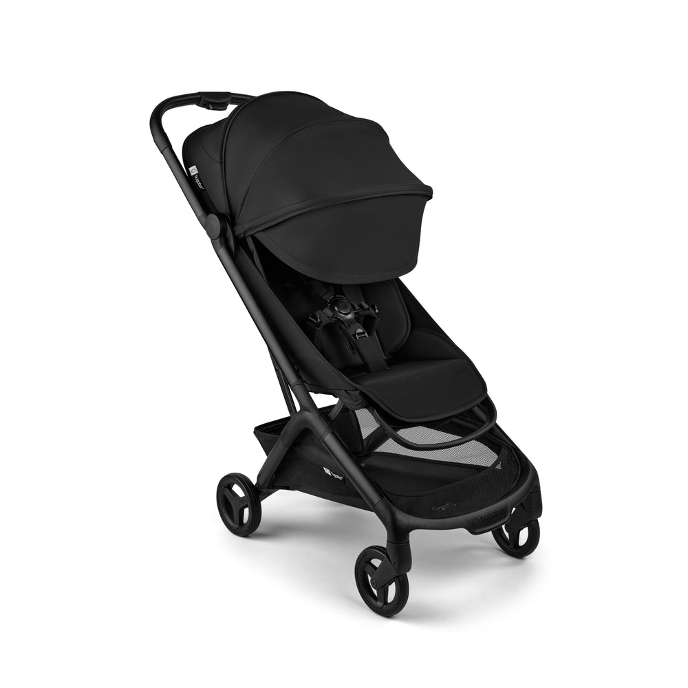 Bugaboo Butterfly 2 full suspension smooths street bumps.