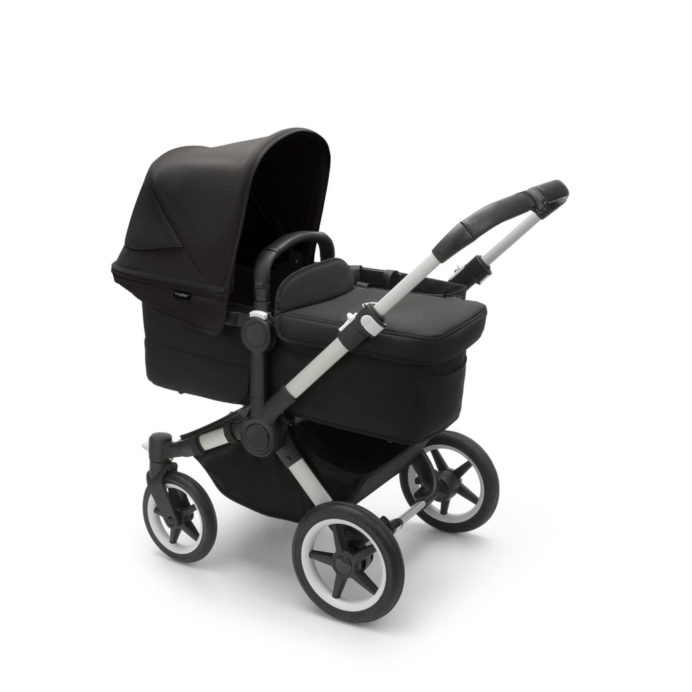 Bugaboo Donkey 5 Mono midnight black finish, stylish and durable.