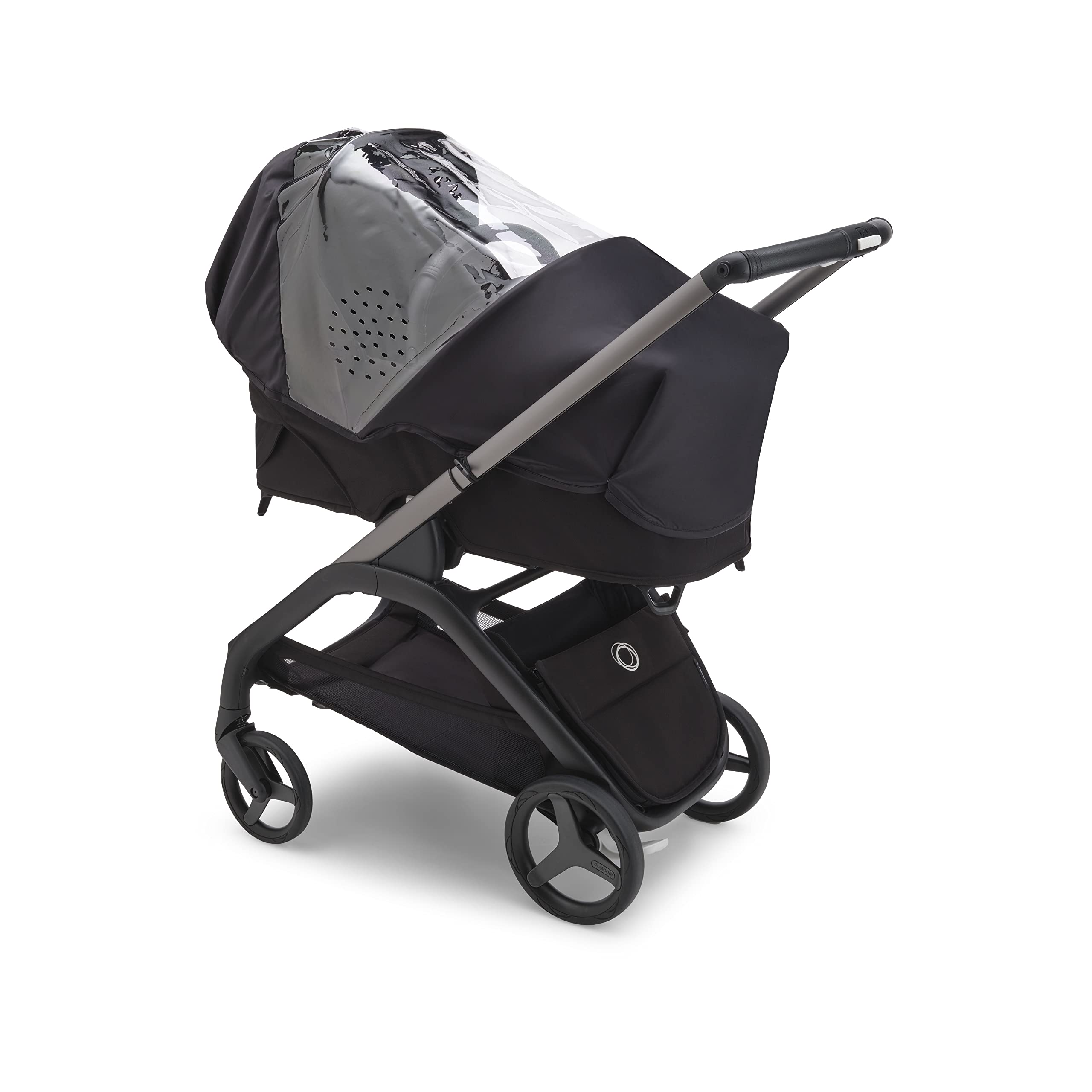 Bugaboo Dragonfly Rain Cover folded compact for easy storage after use