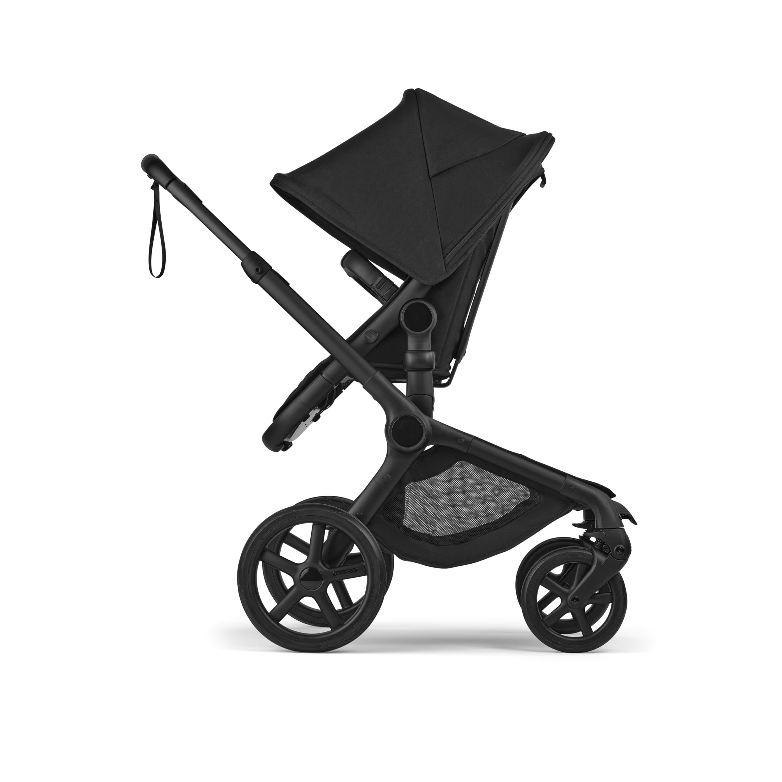 Bugaboo Fox 5 Renew 22 lb under-seat storage for essentials.