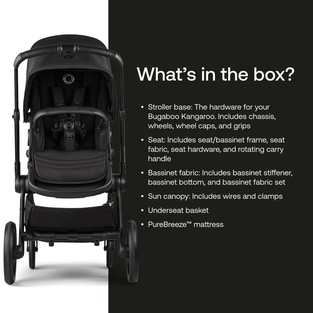 Bugaboo Kangaroo adjustable handlebar for caregiver comfort