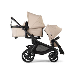 Bugaboo Kangaroo lower-seat adapters enable quick, secure compatibility with bassinet or car seat.
