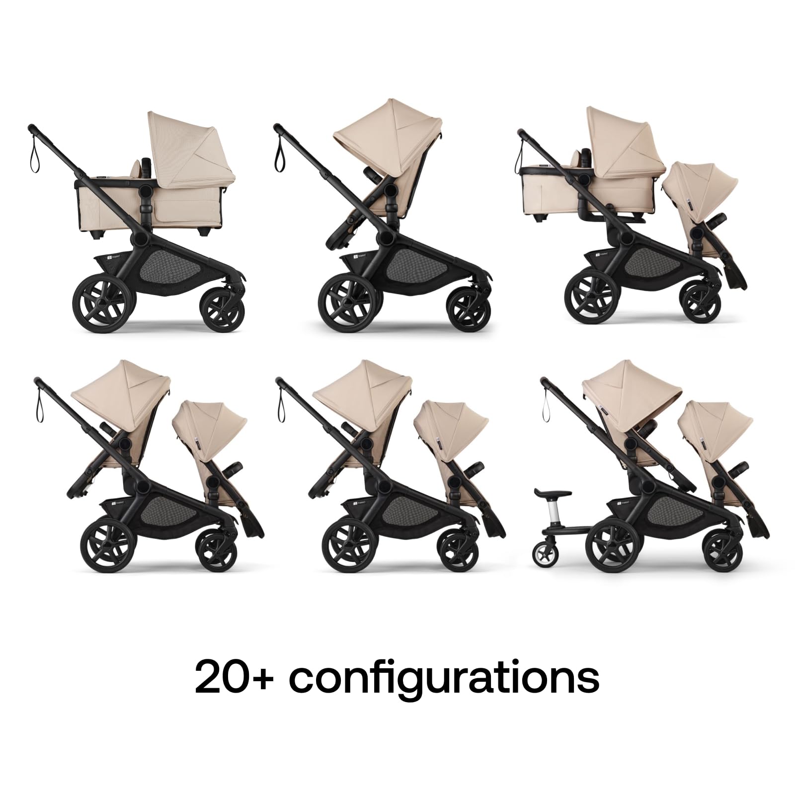 Bugaboo Kangaroo one-hand fold enables quick, easy storage
