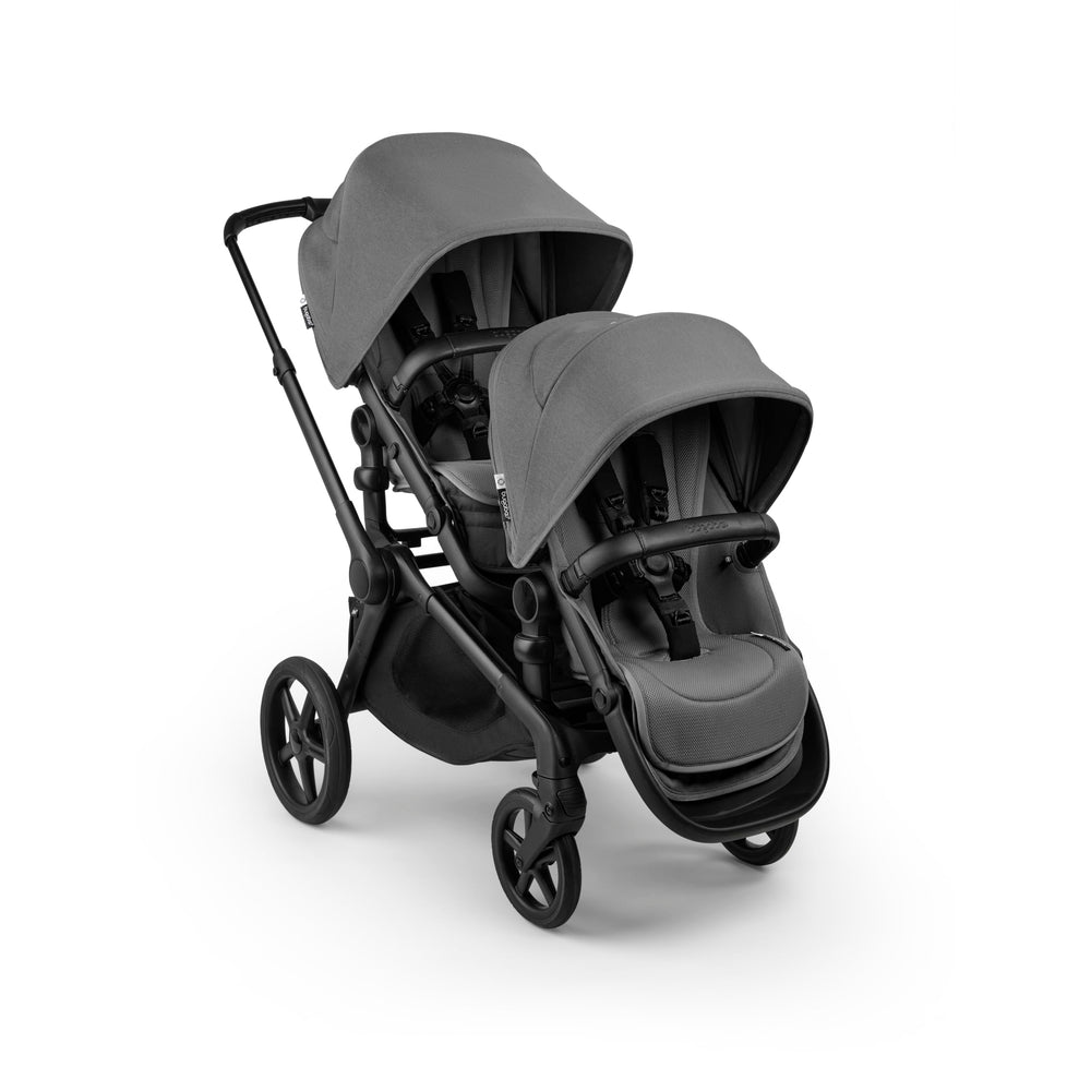 Bugaboo Kangaroo Moon Grey supporting second child in tandem travel for close family outings