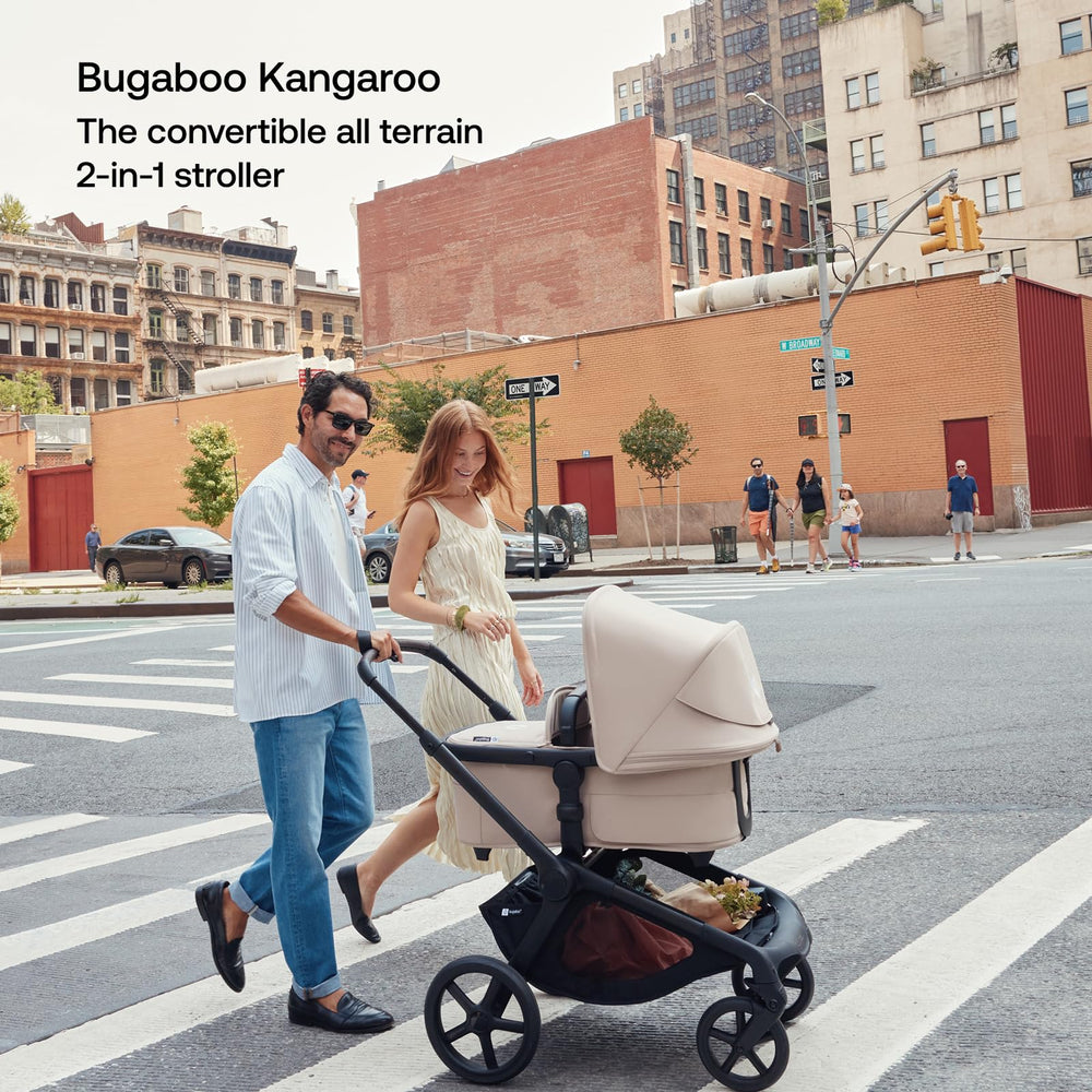 Bugaboo Kangaroo single-to-double configuration for growing family
