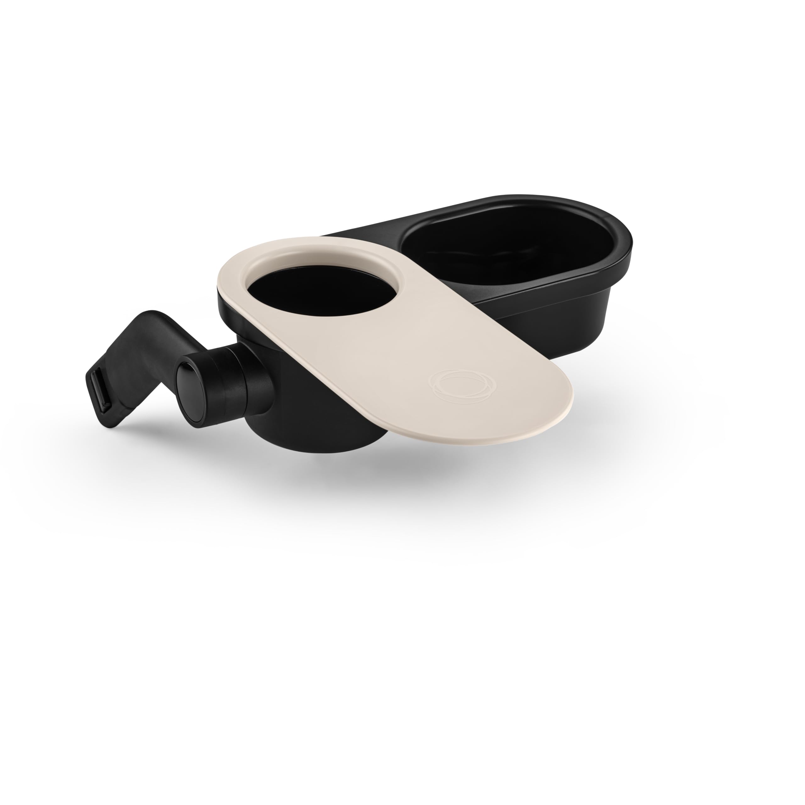 Bugaboo snack tray spill-proof compartment reduces mess during meals.