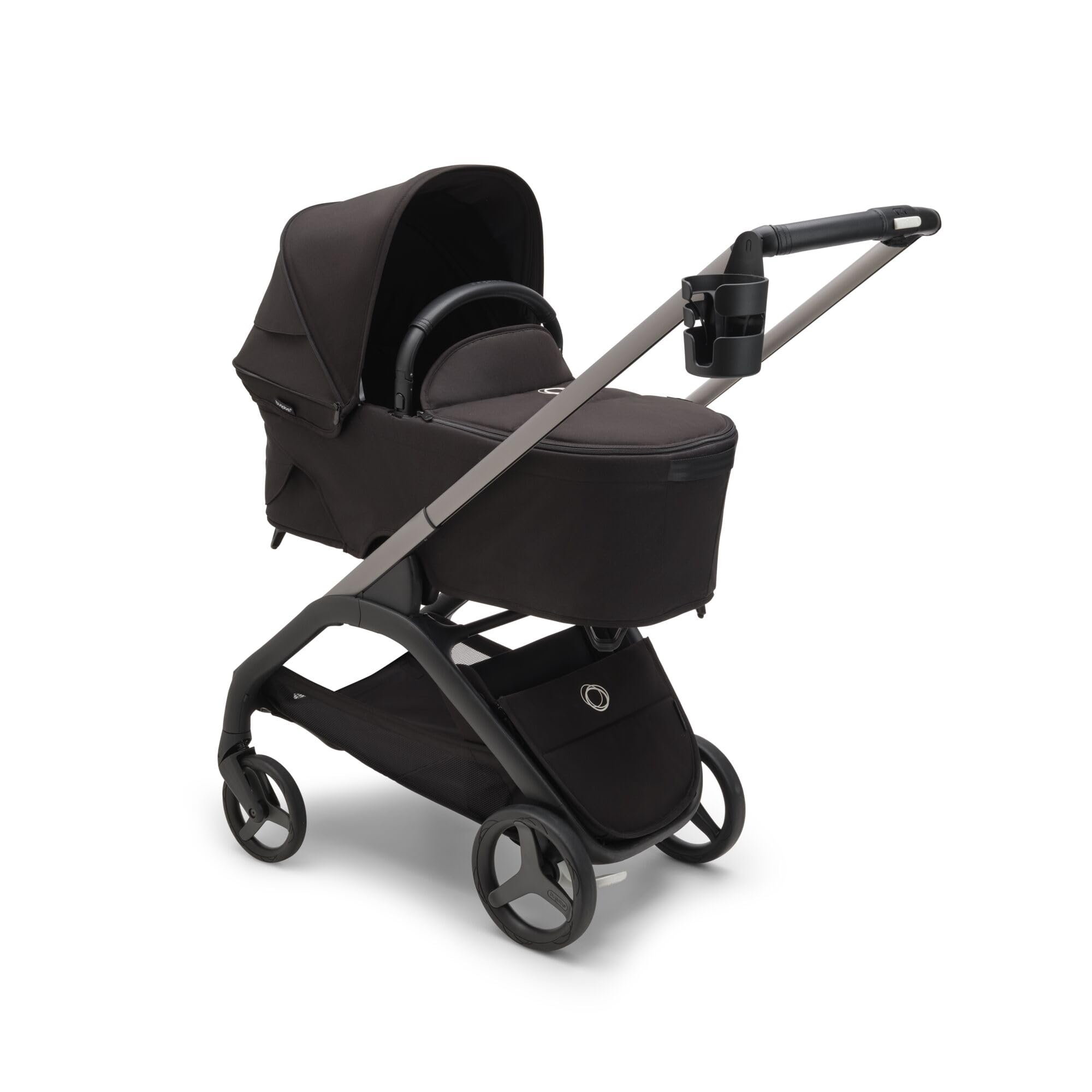 Bugaboo cup holder with heavy-duty plastic for durability