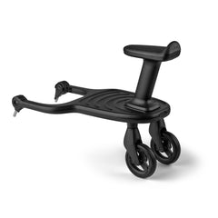 Bugaboo wheeled board side view showing detachable seat attachment