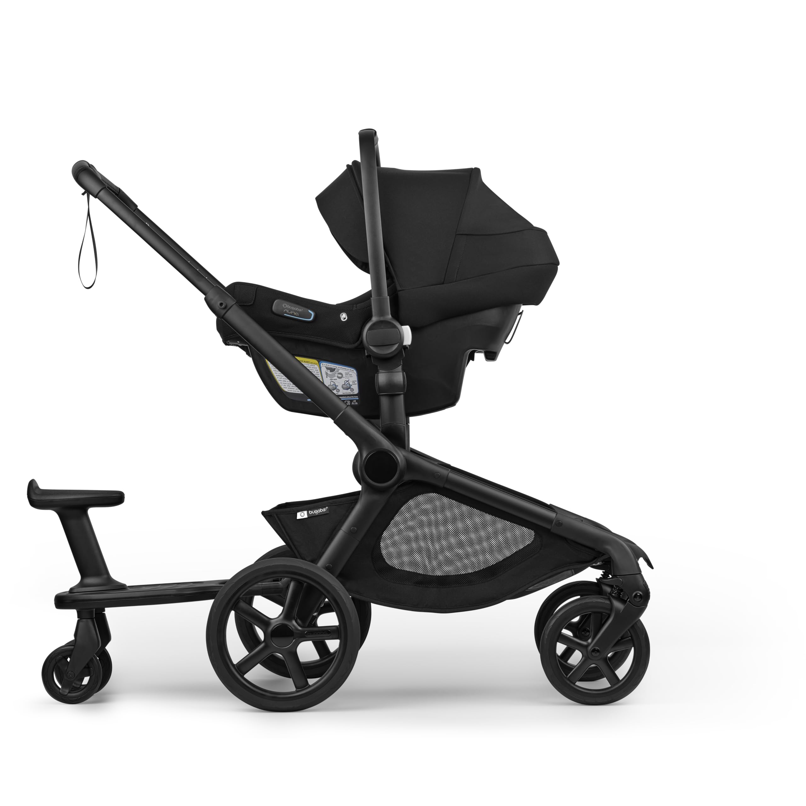 Bugaboo wheeled board supports up to 44 lbs