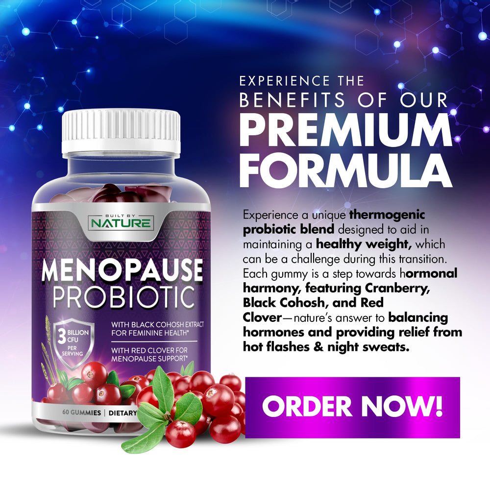 Bottle with 60-count gummies demonstrates full-month supply option.