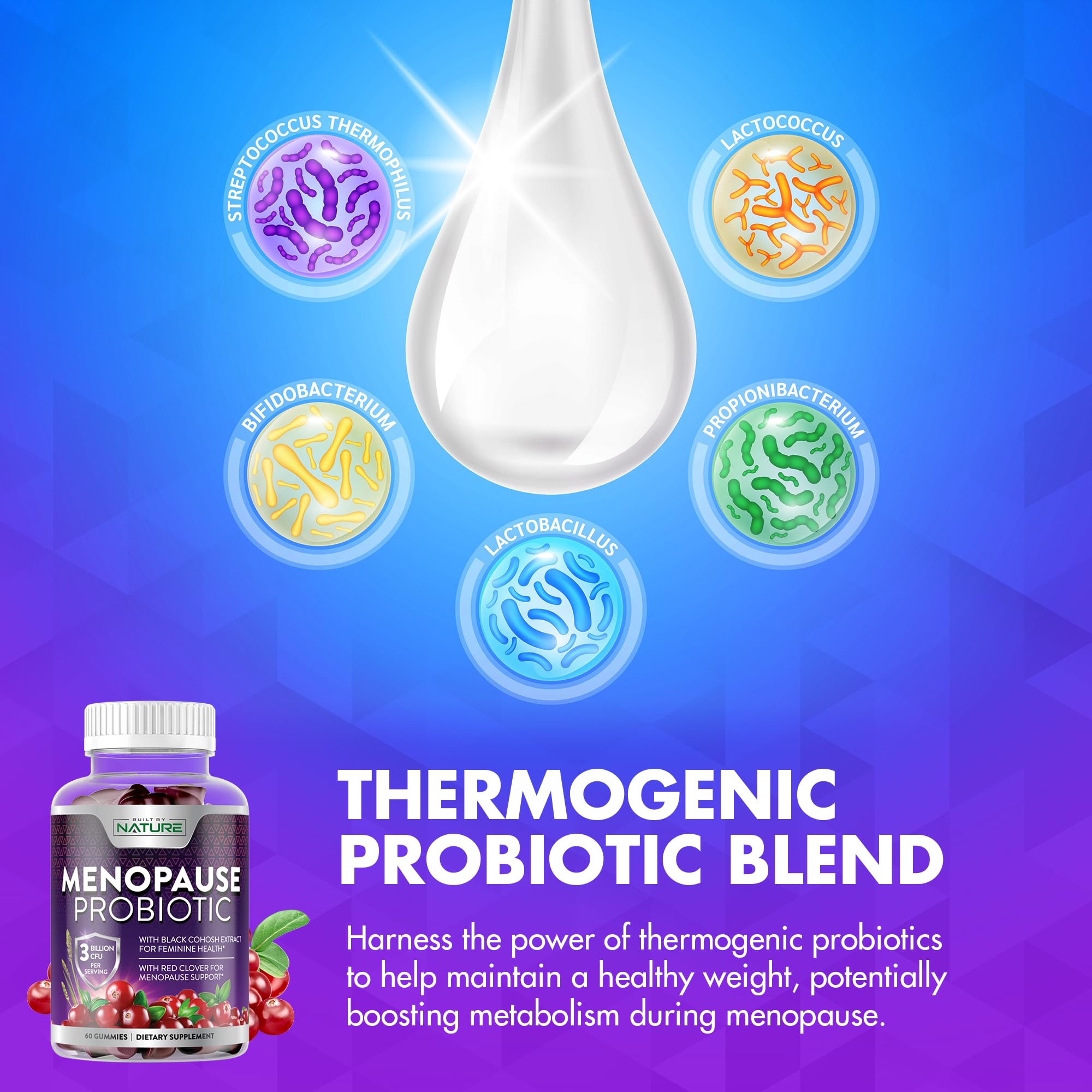 Gummy texture macro emphasizes chewable daily support for busy days.