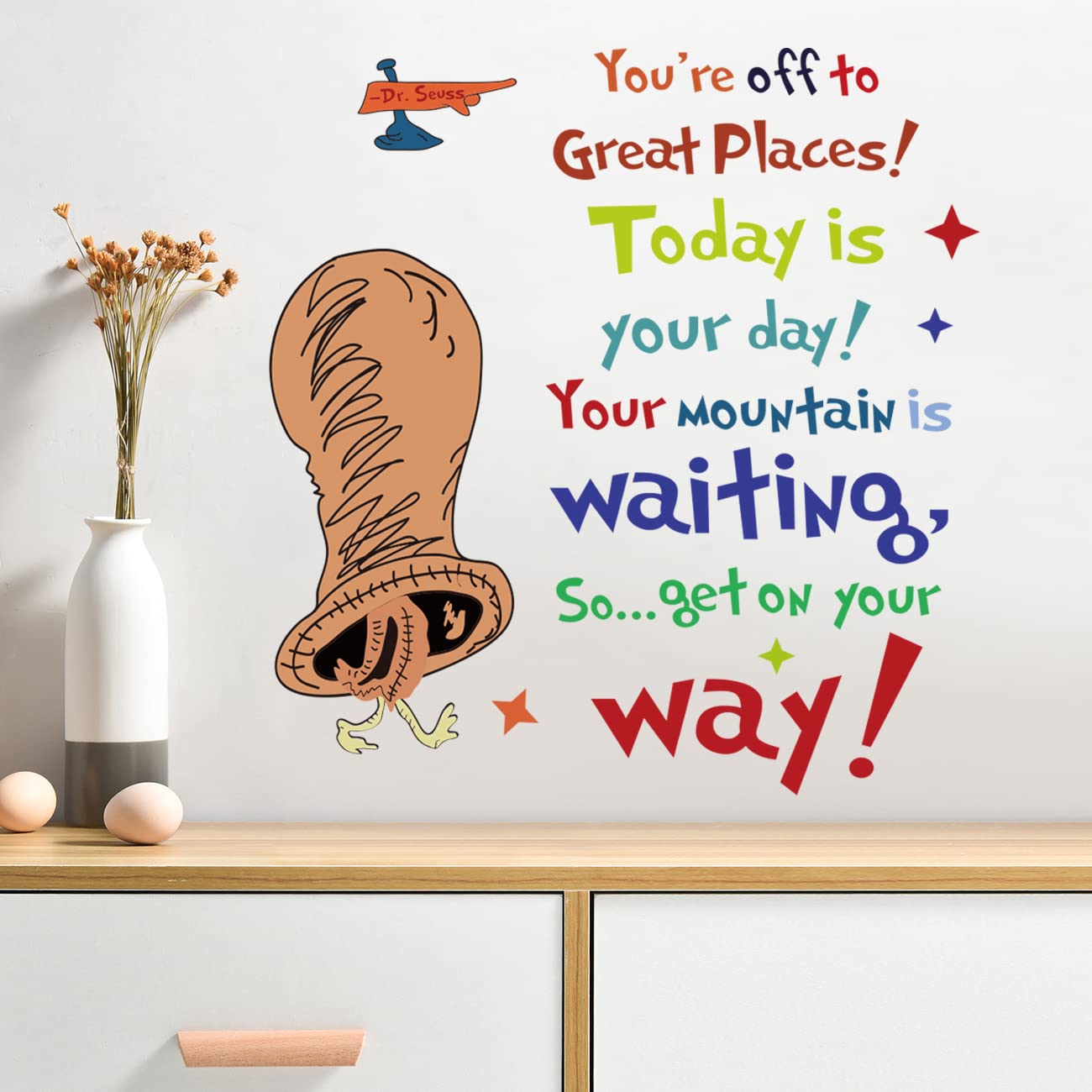 Buiory classroom decor for kids room boosts motivation and creativity.