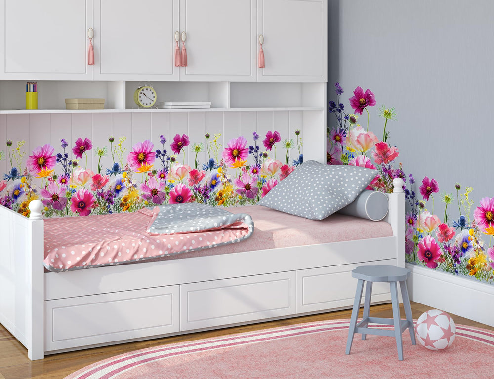 Buiory easy-peel wall art sticks to smooth surfaces and removes cleanly.