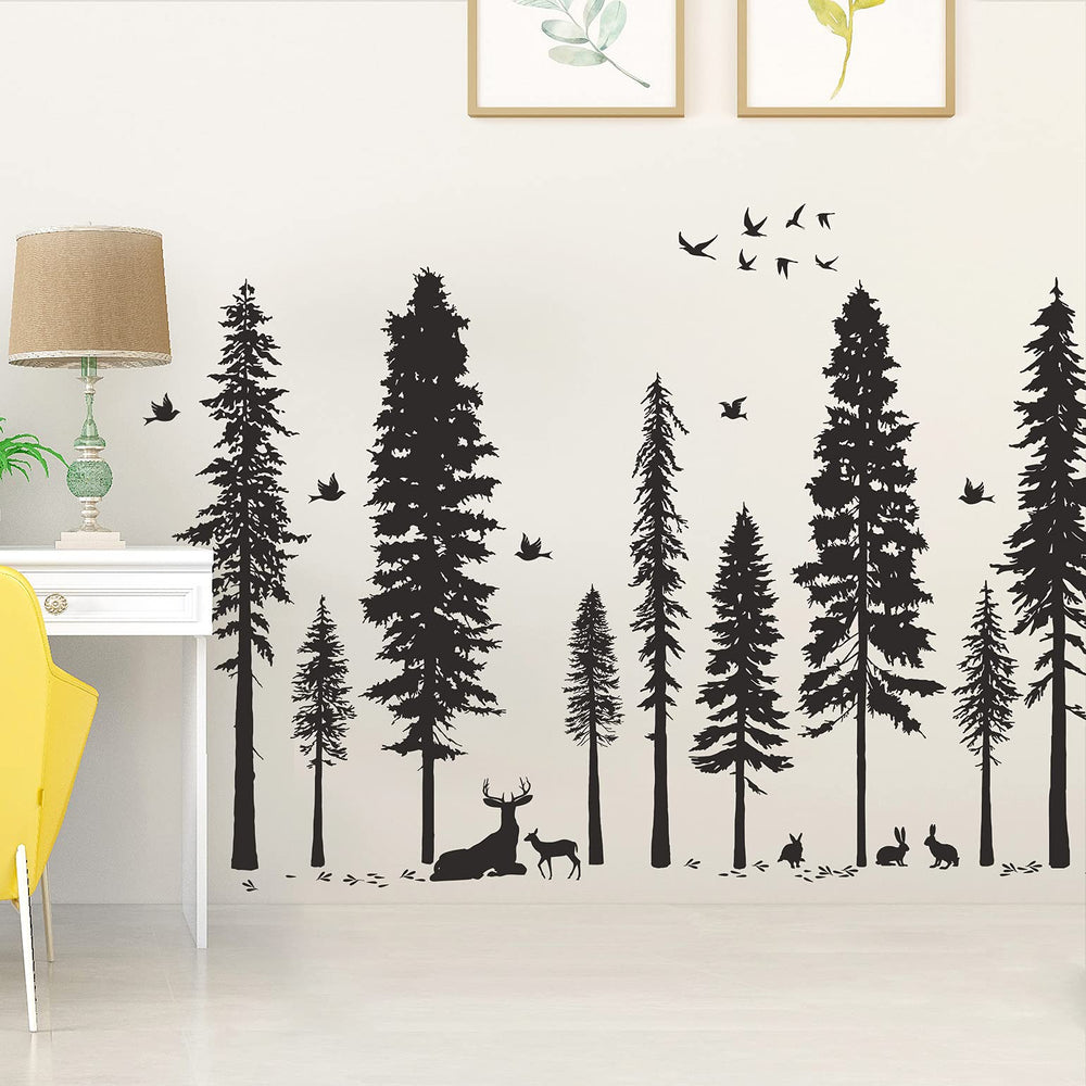 Buiory forest birds 3D wall art detail for ceilings and walls.