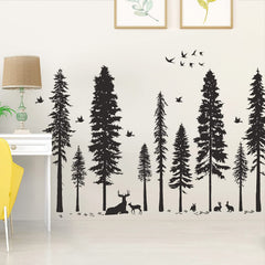 Buiory forest birds 3D wall art detail for ceilings and walls.