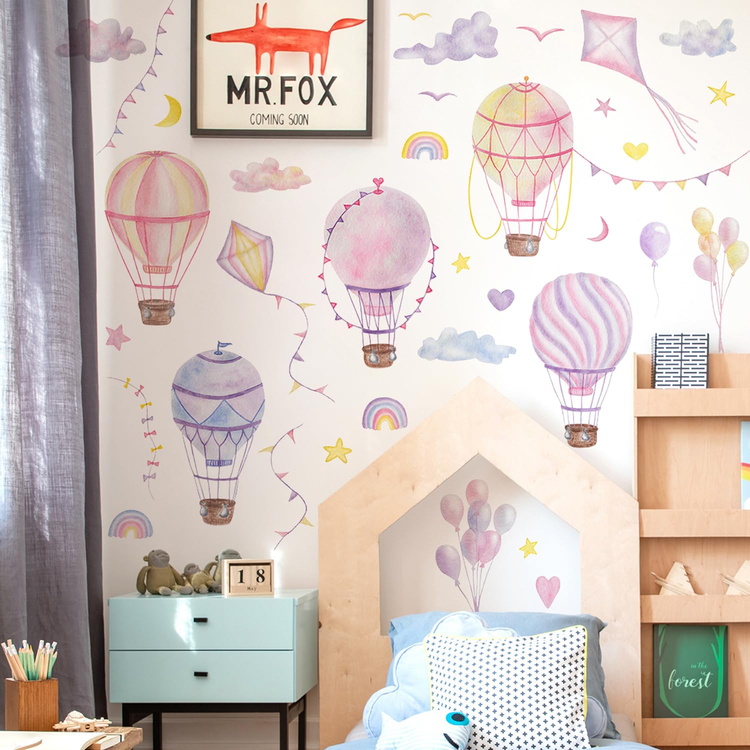 Buiory nursery wall art for a cozy, inviting space