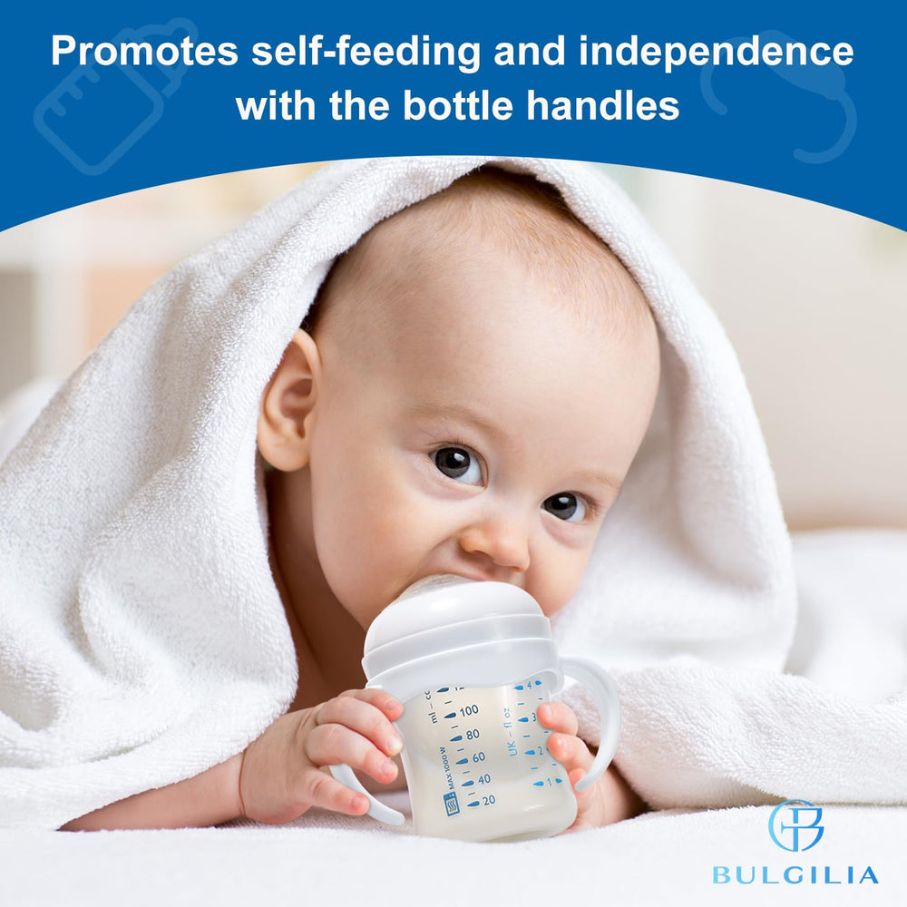 BULGILIA handles feature simple attachment during a feeding setup.